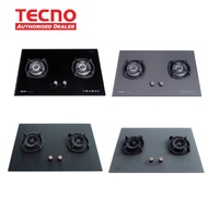 (Bulky) Tecno 75cm (2-Burner) SCHOTT Tempered Glass Hob with Inferno Wok Burner T 28TGSV (T28TGSV)