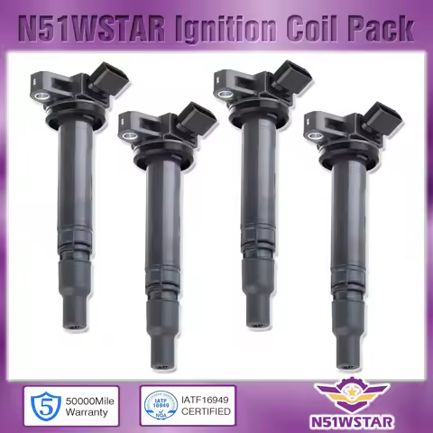 4PCS N51WSTAR Ignition Coil Packs UF314 9091902238 for Toyota Celica GTS 1.8L-L4 2ZZGE Corolla XRS M