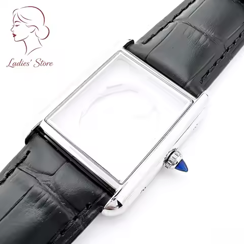 27*35mm Ladies’ Watch Case Gift For Him And Her Diamond Women No Logo For Seiko Tank Must Cartier VJ