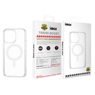 imos iPhone13 Pro Max 6.7吋 m系列 耐衝擊軍規磁吸殼-透