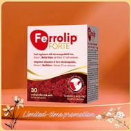 Ferrolip FORTE Lemon Iron Multivitamin Improve Anemia Replenish Daily Nutrition