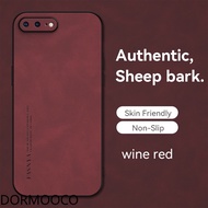 Case iPhone 6 6s 6 Plus 6s Plus 7 8 7 Plus 8 Plus SE 2020 Soft Phone Case Sheep Bark Luxury Leather Cover Camera Protection Casing For iPhone 6Plus 6sPlus 7Plus 8Plus