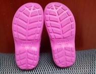 CROCS 女童 雨鞋 雨靴 12號 二手 近全新