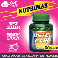 Nutrimax Osteo Gard Osteogard Vitamin Calcium Kalsium Tulang Sendi Osteoporosis Insomnia 60 Tablet O
