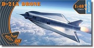 Clear Prop 1/48 D-21A Drone Plastic Model CPU4819