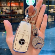 Benz Key Cover New Style e300l Key Cover c260l/a200l/gla/glc/e-Class Benz Keychain Female