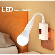 Flexible lamp fitting E-27/Fiting extension E+27