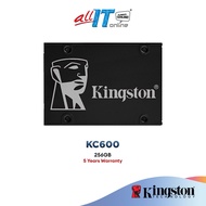 Kingston KC600 2.5" SATA Solid State Drive SSD (256GB / 512GB)