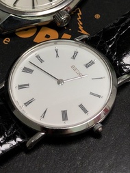 十分罕有 Seiko SCVL002 超薄皮帶錶