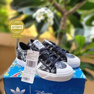 Adidas Nizza x Disney Sport Goofy วัสดุหนังสีดำ