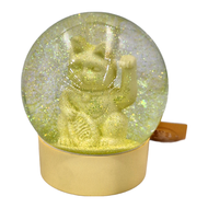 DONKEY 招財貓水晶球 黃色