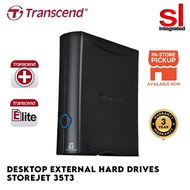 Transcend StoreJet 35T3 USB 3.1 External HDD [4TB / 8TB]