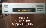 ภาครับ เครื่องเสียง โฮมเธียเตอร์ TUNER TIMER PROGRAM OPERATION ONKYO A-422 FM.76 -108 Mhz ไฟ 100 -11