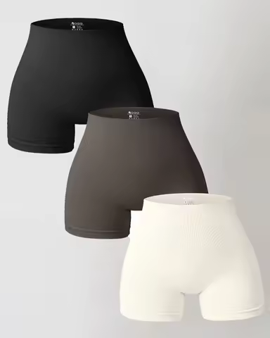New Summer Seamless High-waisted Hip Lift No Awkward Line Yoga Sports Shorts for Women