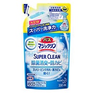 魔術靈 SUPER CLEAN 浴室泡沫清潔劑 無香味 補充包 330ml