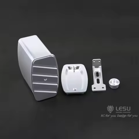 LESU 1/16 truck tractor DIY German bruder metal 70003 simulated exhaust tank accessories