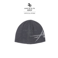 ADLV [acme de la vie] หมวก รุ่น One Point Artwork Beanie Grey (50033SOPCAU_H4GYXX)