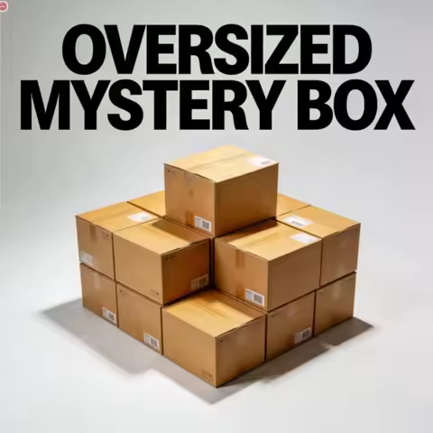Mystery Box Surprise Gift Box, Random Cool Finds Unboxing Fun Limited Edition Mystery Crate for Men 