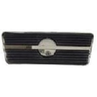 1968-1979 Corvette C3 Brake Pedal pad with DISC Brakes & Stainless Trim