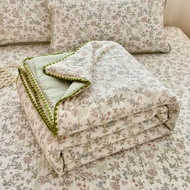 Taiwan Ready Stock Triangle Needle Puff Summer Cool Quilt Air Conditioning Single Standard Double Wa