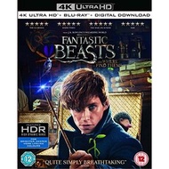(全新! BRAND NEW!) (怪獸與牠們的產地) Fantastic Beasts and Where To Find Them 4K UHD + Blu-ray + Digital Download (Region B or Region Free Blu-ray Player Only)(僅適用於B區或無區分藍光碟機播放器使用) (No Chinese Subtitles/ 無中文字幕)