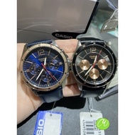 [CASIO MEN] CASIO MTP-1374L-1A2 /MTP1374L-2A ANALOG MULTIHANDS MEN’S WATCH (1 year warranty)