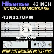 HISENSE 43 INCH LED TV BACKLIGHT 43N2170PW HISENSE 43 INCH TV BACKLIGHT
