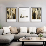 Frames Abstract Cocktail Party Canvas Painting Posters And Prints for Living Room Study Room Wall Ho