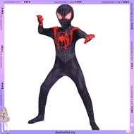 Spiderman Into The Spider Verse Costume/Costume Miles Morales Boys