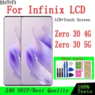 Original AMOLED Infinix Zero 30 4G 5G LCD Display Touch Screen Replacement