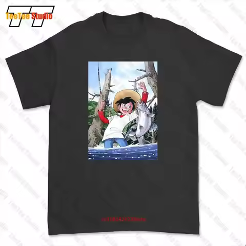 Meme Tributo Sampei Ragazzo Pescatore Anime Manga T-shirt Tee 7QF5