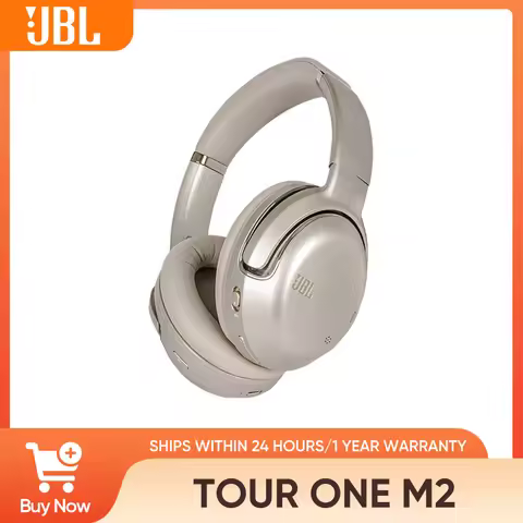 JBL TOUR ONE M2 Over-Ear Headphones, Wireless Bluetooth, Adaptive ANC, Hi-Res Audio, Long Battery Li