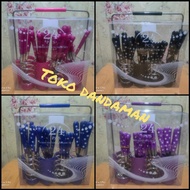 (1kg) cutlarry polka dot spoon set AB 645