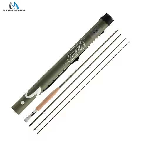 MAXIMUMCATCH Premier X Pro-Grade Fly Rod 3-12WT 8.4-9ft Moderate-Fast 30T Carbon Fiber Fly Fishing R