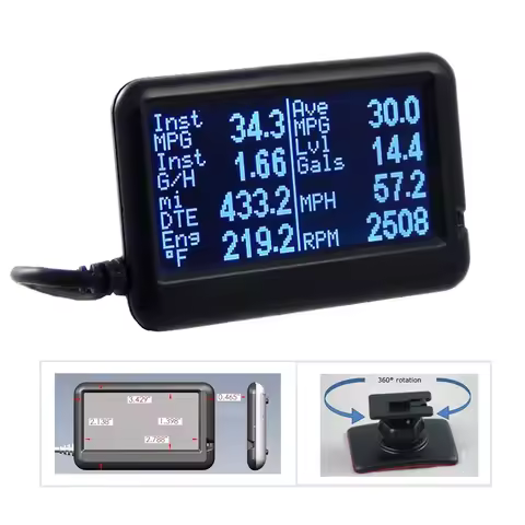 UltraGauge EM Plus v1.4 OBD2 Auto Car OBD Scanner Code For BMW Nissan Toyota Audi Buick Land Rover F