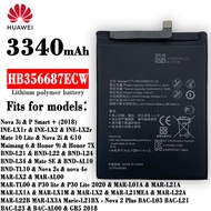 Huawei HB356687ECW Original Battery Nova 2i 2 Nova2i nova 3i Nova2/4e/2s Plus Honor 7X/9i P30 Lite