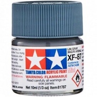 TAMIYA 81787 Model Consumables Water-Based Paint XF-87 Matte Dance Crane Gray 10ml Tokai