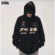 F426 Unisex Premium Zipper Hoodie Jacket