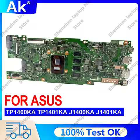 TP1400KA Laptop Motherboard For ASUS VivoBook Flip TP1400KA J1400KA J1401KA TP1400K Mainboard With C