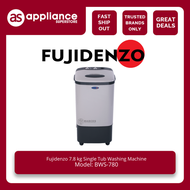 Fujidenzo 7.8 kg Single Tub Washing Machine BWS-780