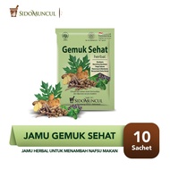 jamu Gemuk sehat sidomuncul isi 10 pcs, Jamu gemuk sehat permanen cepat, Jamu gemuk sehat permanen b
