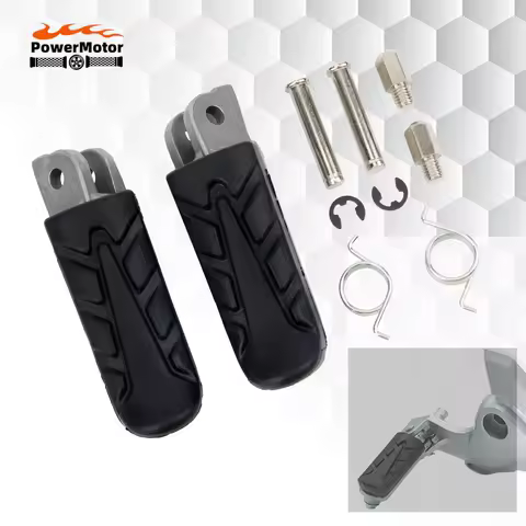 For Honda CBR500 600 Motocross Front Footrests Foot Pegs CBR 500R For Varadero XL 1000 V1 V2 V3 V4 V