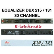 Dbx 215 131 Eq 30ch Graphic Equal Equalizer Dbx