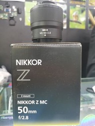 Nikon Z 50mm f2.8 Z MC 50 F2.8 NIKKOR Z MOUNT 行貨過保養 近乎全新