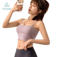 FUYOGI Sports Bra Women's Korean U Back Push Up Bra