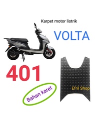 Karpet Sepeda Motor Listrik VOLTA 401 Bahan Karet