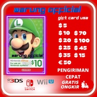 Nintendo Gift Card Region US