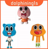 Friendly And Fluffy 9.84" Darwin Stuffed Animal Toy From The Amazing World Of Gumball Series