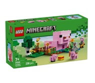 LEGO® Minecraft® The Baby Pig House 21268 ของเล่นสำหรับเด็ก (#25283)