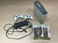 Xbox360主機+2手掣+17 games